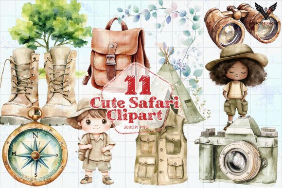 Download Cute Safari Clipart PNG - Cute safari clipart Collection