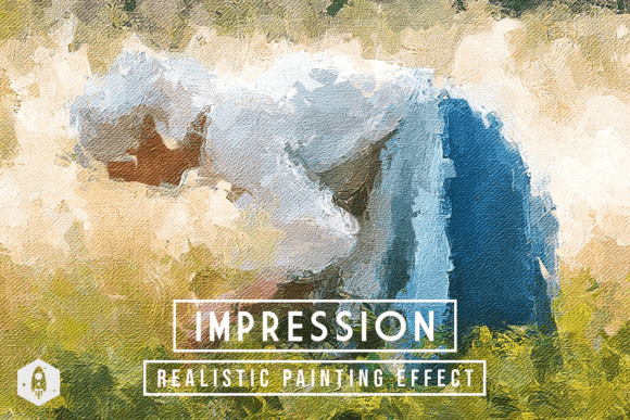 Download Impression Realistic Oil Painting Action - Impression Collection